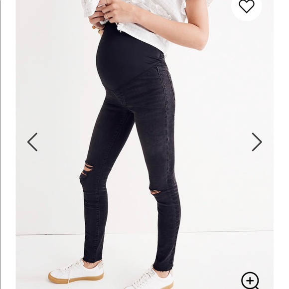 Madewell Denim - Madewell maternity over-the-belly skinny jeans